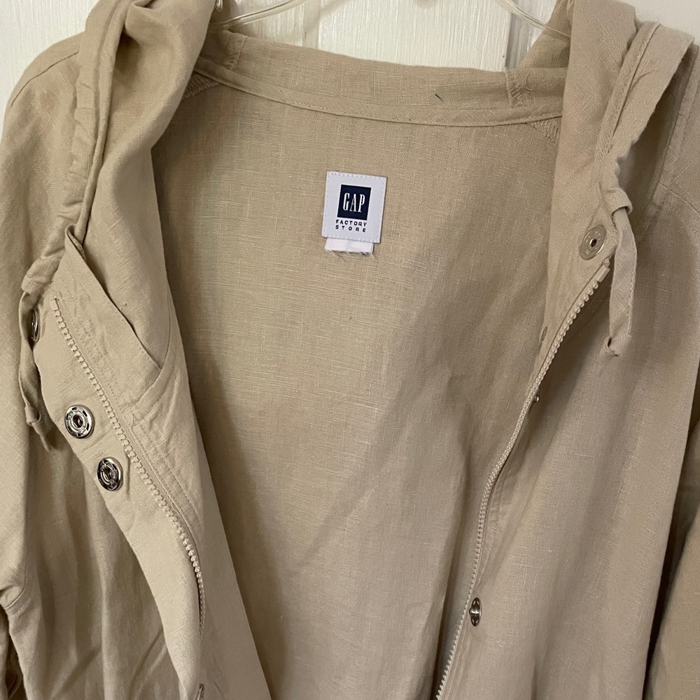 GAP LINEN utility jacket - Picture 2 of 8